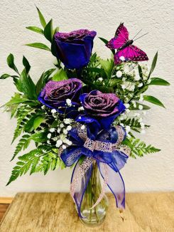 Purple Shimmer Roses