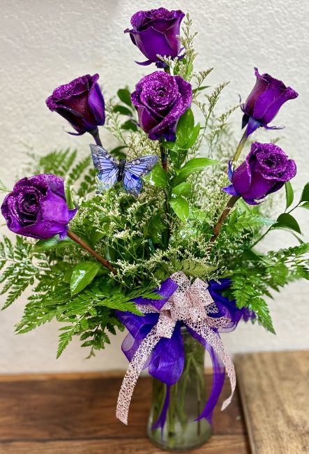 Purple Shimmer Roses