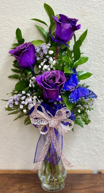 Purple Shimmer Roses