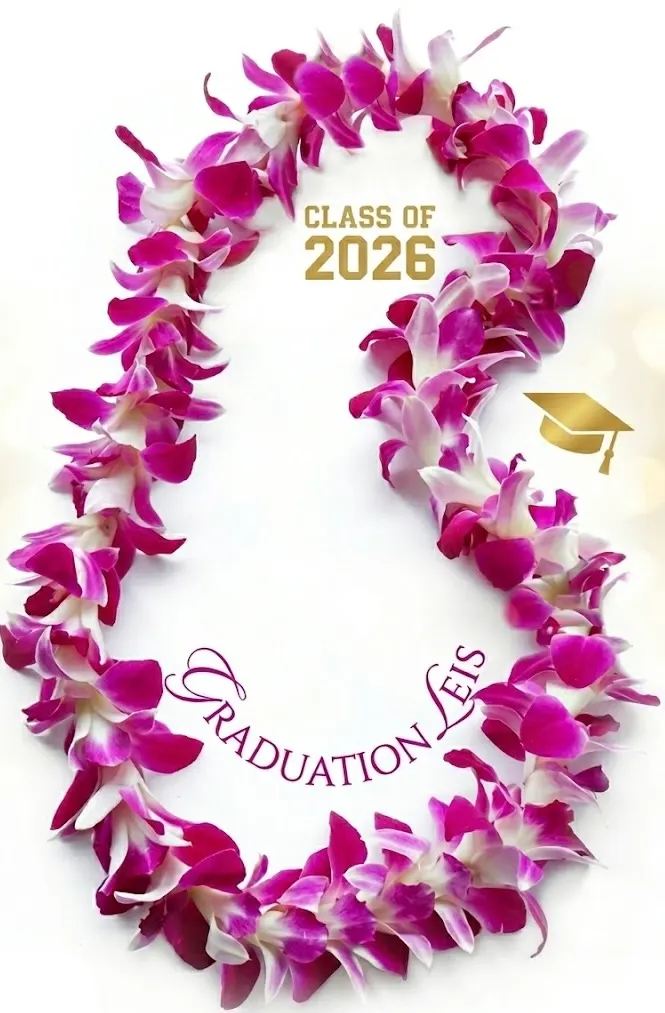 Graduation Orchid Lei 2026