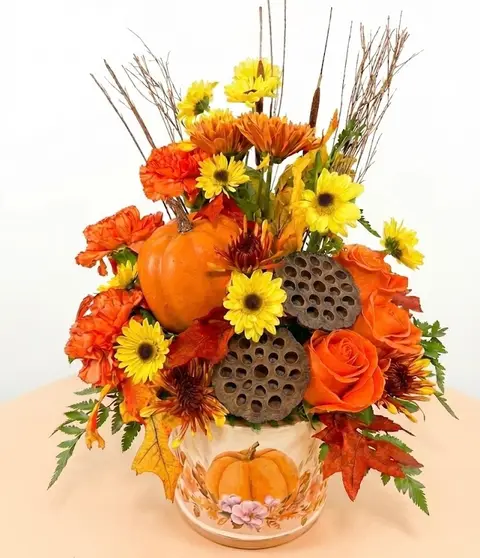 Terracotta Pumpkin Bowl