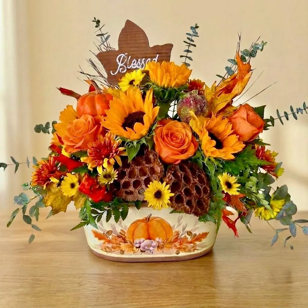 Terracotta Pumpkin Harvest